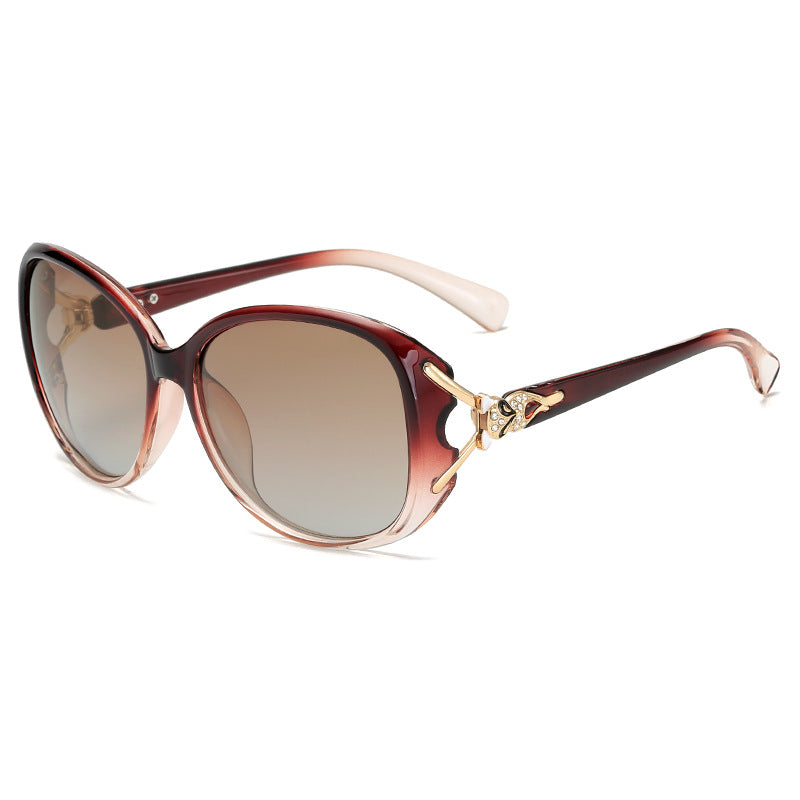 Factory Goods New Diamond 8842 Fox Head Polarized Sunglasses Women Fashion Sunglasses UV Protection Sunglasses