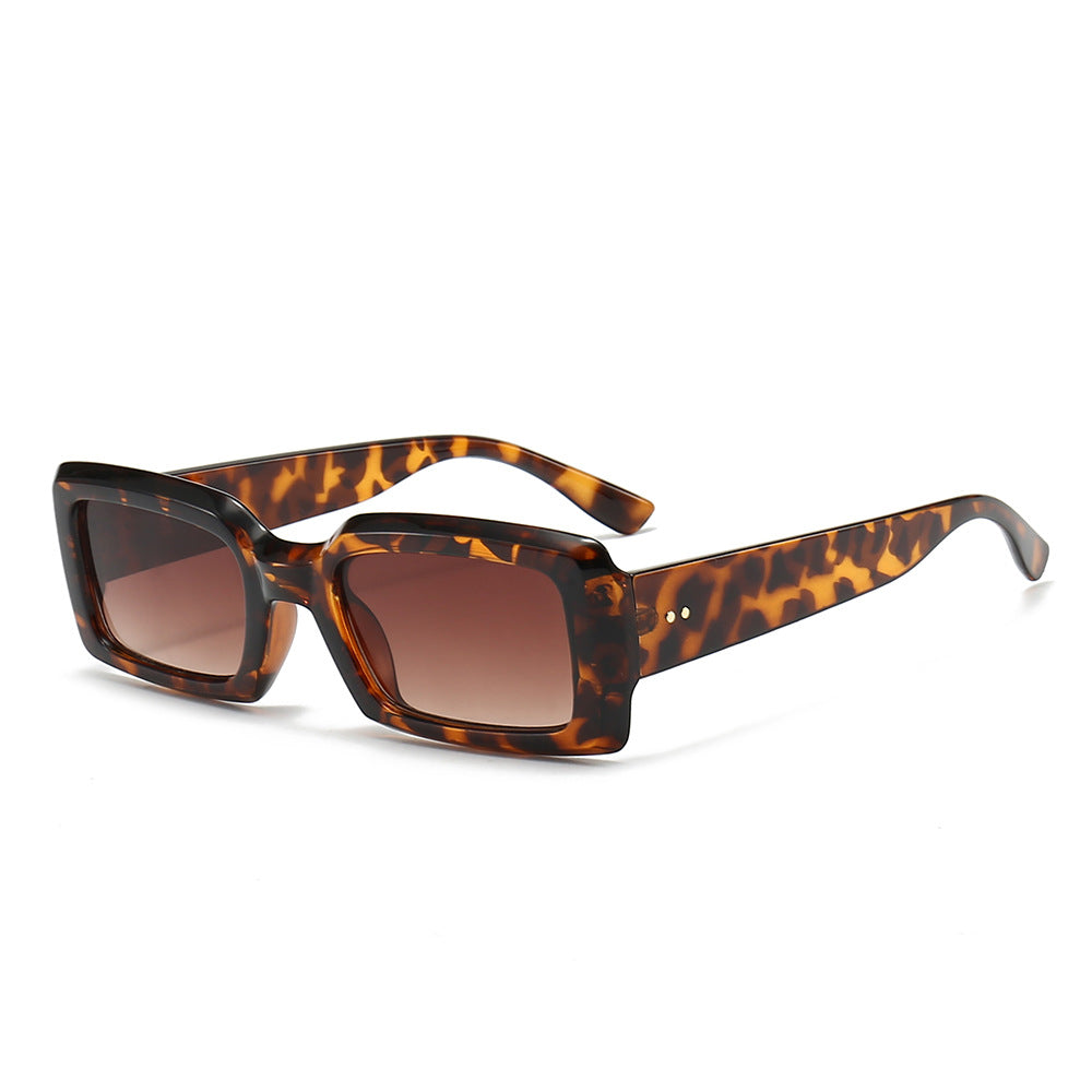 Cross-border Explosions Candy Color Fashion Sunglasses Europe And The United States INS Singer Modern Sunglasses Trend Square Small Frame Glasses