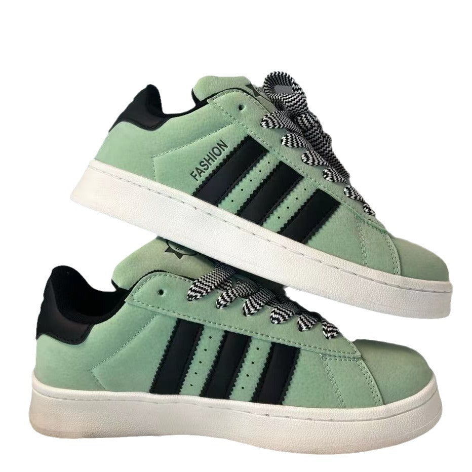 2024 New Korean Style Men And Women Couple Niche Casual Design Fashion Shoes Hong Kong Style Retro Student Skate Shoes