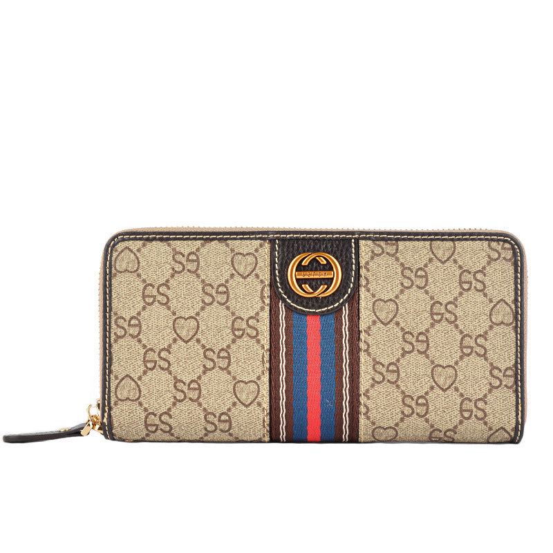 A Generation Of Women's Long Wallet Leather Large Capacity Wallet Multi-card Card Bag Hand Bag Cowhide Mobile Phone Bag