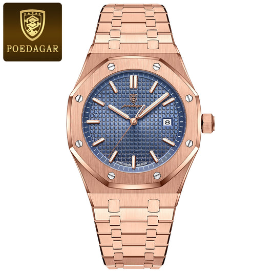 Swiss Brand Luxury Men's Watch New Waterproof Luminous Luxury Watch Live Foreign Trade Explosion A Generation