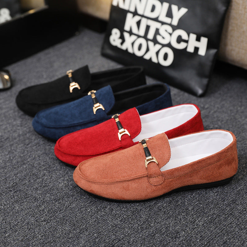 Spring And Summer Men's Shoes Casual Shoes Men's Cloth Shoes Tods Men's Loafers Slip-on Slip-on Foreign Trade Plus Size 46 Fashion Shoes