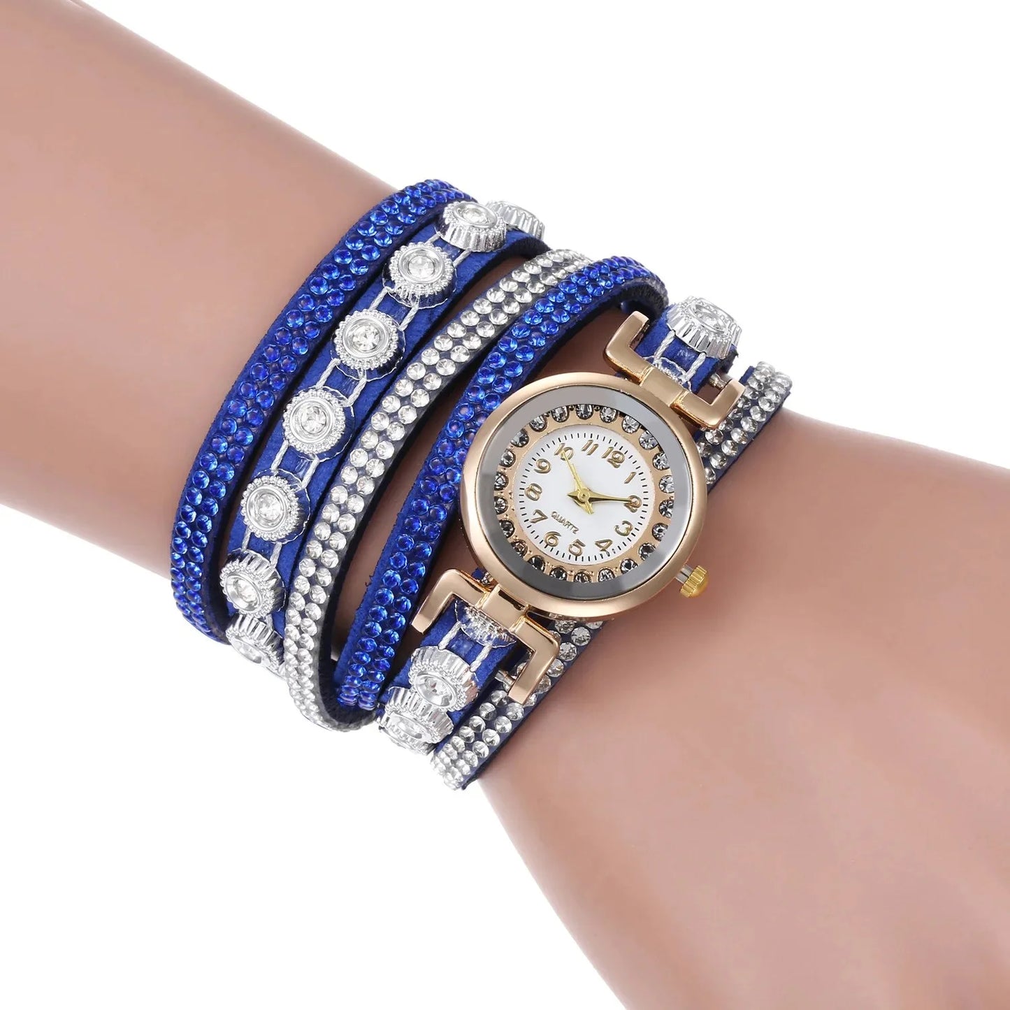 Wish New Winding Band Duoya Brand Small Round Watch Simple Fashion Casual Women's Watch Wholesale