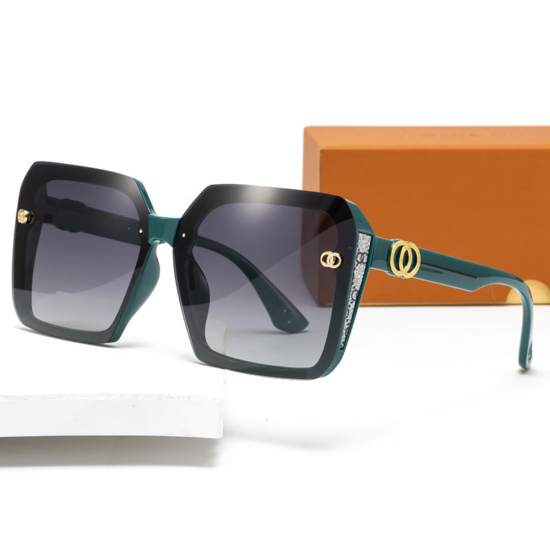 TY15 Young Fashion Ladies Big Name Sunglasses Cross-border Monopoly Driving Special Polarized Sunglasses A Generation Of Hair