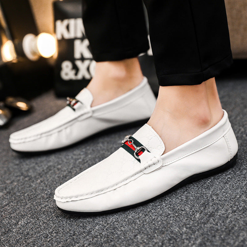 Spring New European Men's Shoes, Beanie Shoes, Men's Casual Shoes, Slip-On Slip-Ons, Loafers, Drop Shipping