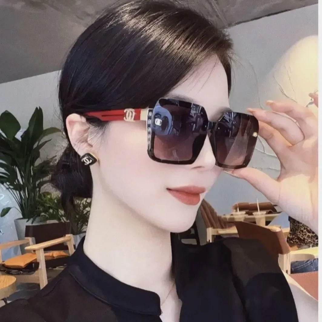 TikTok Live Broadcast Classic Fashion Sunglasses Fashion Personalized Anti-UV Sunglasses Women's Polarized Sunglasses 7731