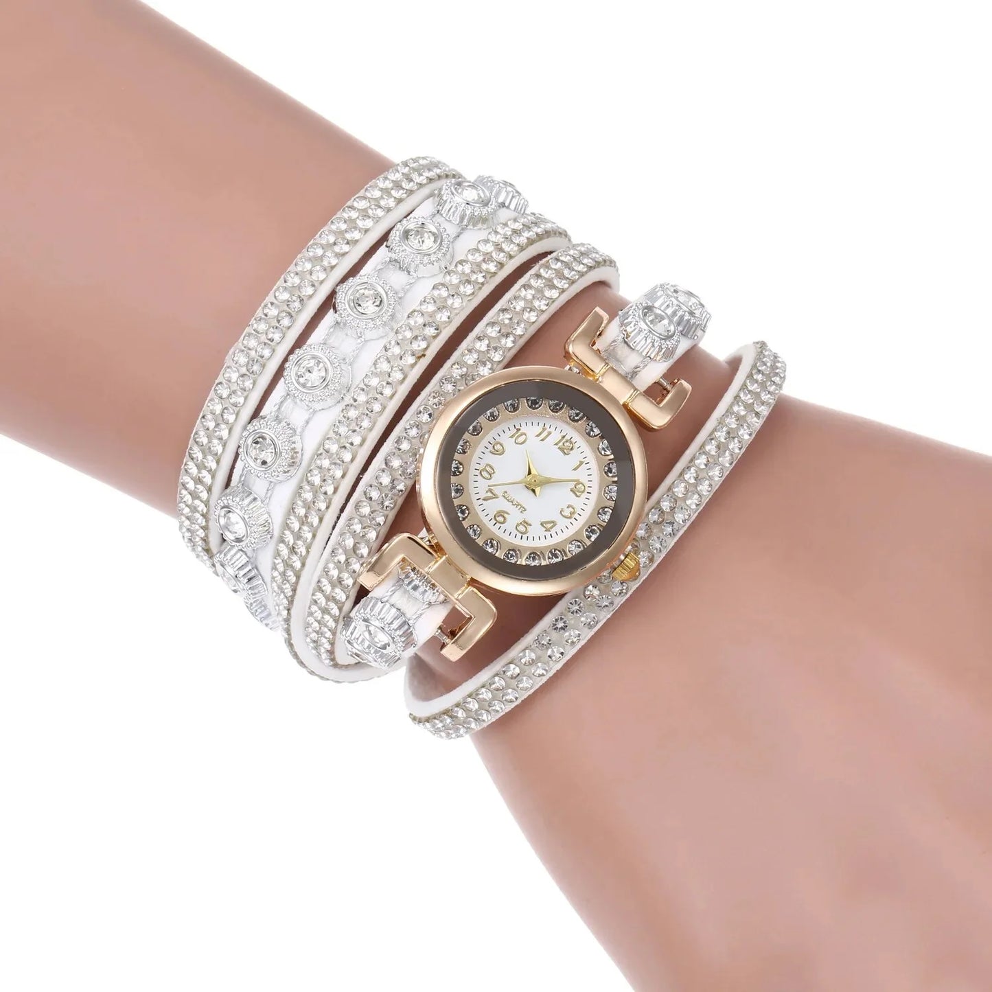Wish New Winding Band Duoya Brand Small Round Watch Simple Fashion Casual Women's Watch Wholesale