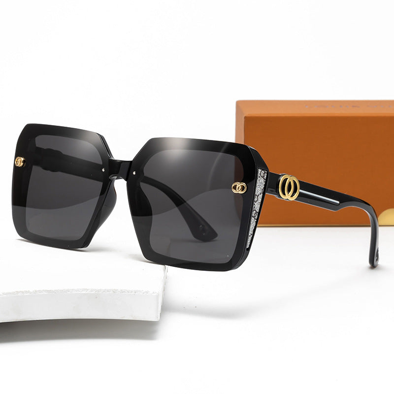 TY15 Young Fashion Ladies Big Name Sunglasses Cross-border Monopoly Driving Special Polarized Sunglasses A Generation Of Hair