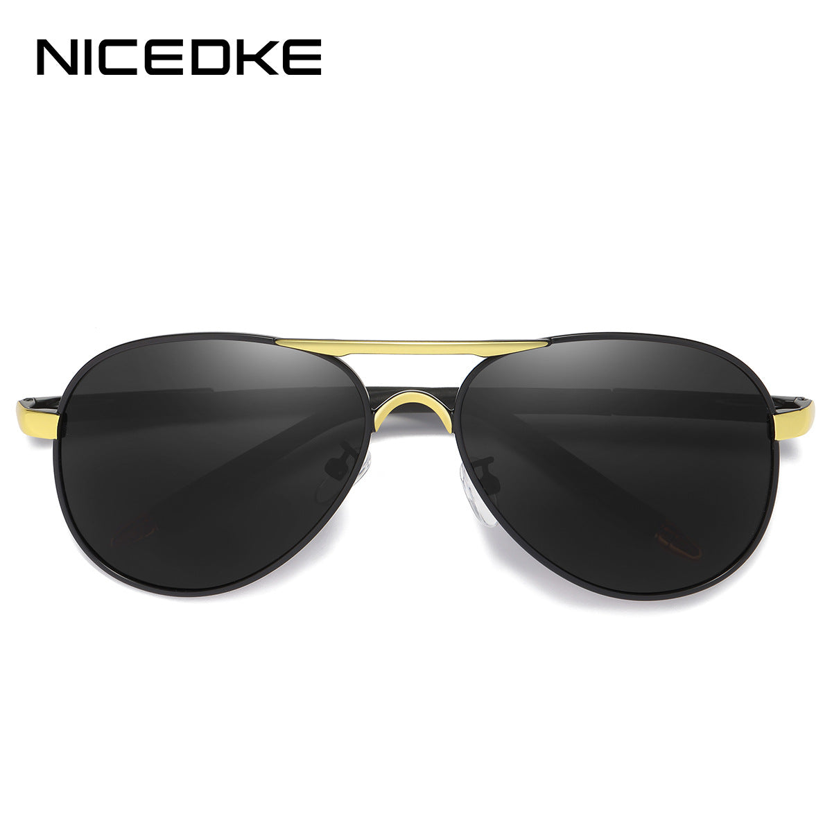 New Driving Frog Glasses Polarized Sunglasses Fashion Men's Sunglasses Metal Retro Sunglasses 8503