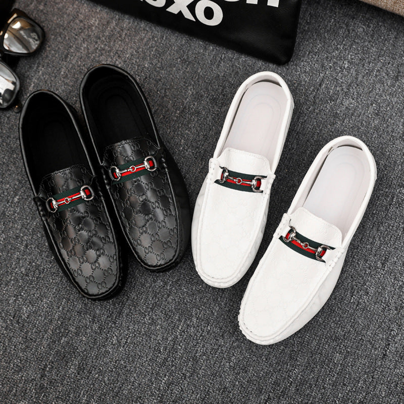 Spring New European Men's Shoes, Beanie Shoes, Men's Casual Shoes, Slip-On Slip-Ons, Loafers, Drop Shipping