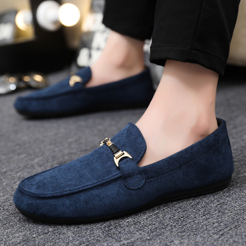Spring And Summer Men's Shoes Casual Shoes Men's Cloth Shoes Tods Men's Loafers Slip-on Slip-on Foreign Trade Plus Size 46 Fashion Shoes