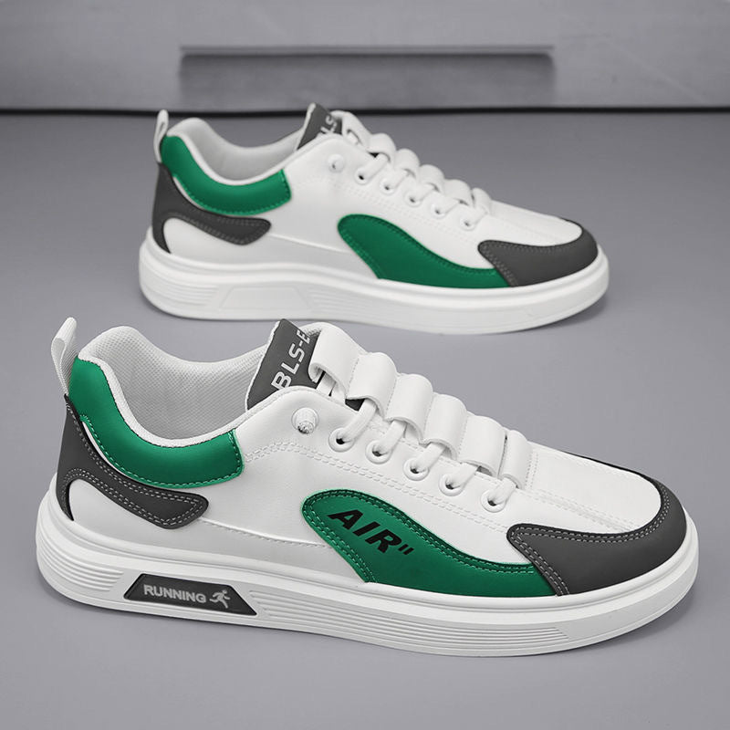 Autumn Men's Shoes 2024 New Breathable White Shoes Men's Trendy All-match Slip-on Sports Casual Sneakers Trendy Shoes
