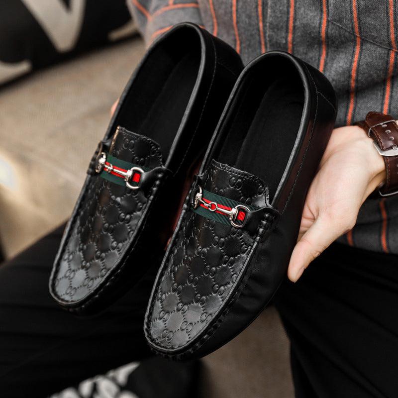 Spring New European Men's Shoes, Beanie Shoes, Men's Casual Shoes, Slip-On Slip-Ons, Loafers, Drop Shipping