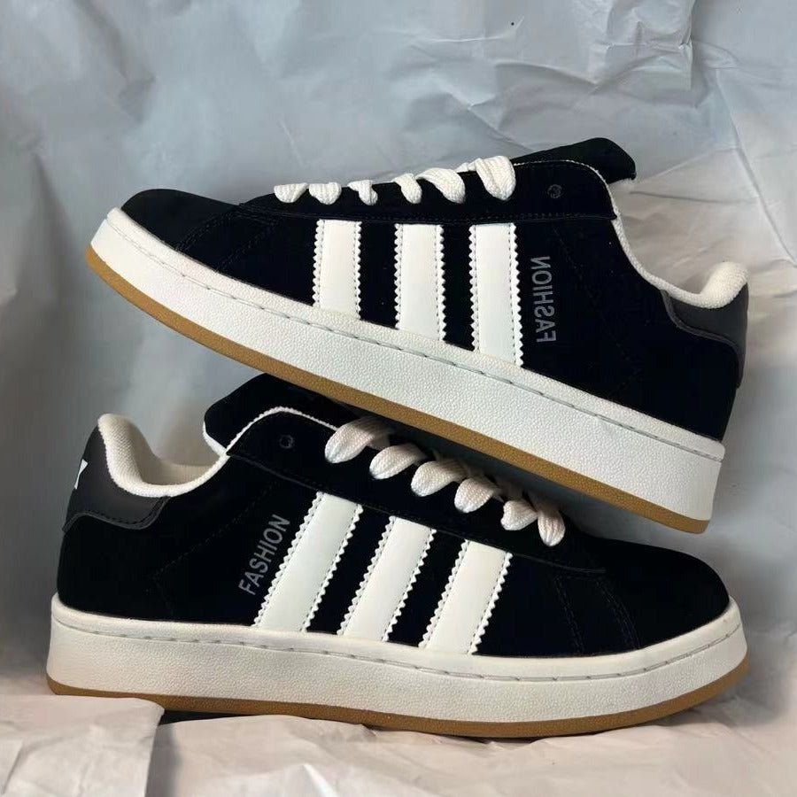 2024 New Korean Style Men And Women Couple Niche Casual Design Fashion Shoes Hong Kong Style Retro Student Skate Shoes