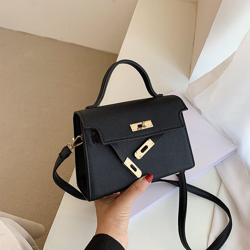 Cross-border Niche Women's Handbag 2025 New Women's Crossbody Bag Mini Kelly Bag High-end Fashionable Shoulder Bag