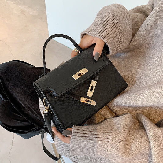 Cross-border Niche Women's Handbag 2025 New Women's Crossbody Bag Mini Kelly Bag High-end Fashionable Shoulder Bag