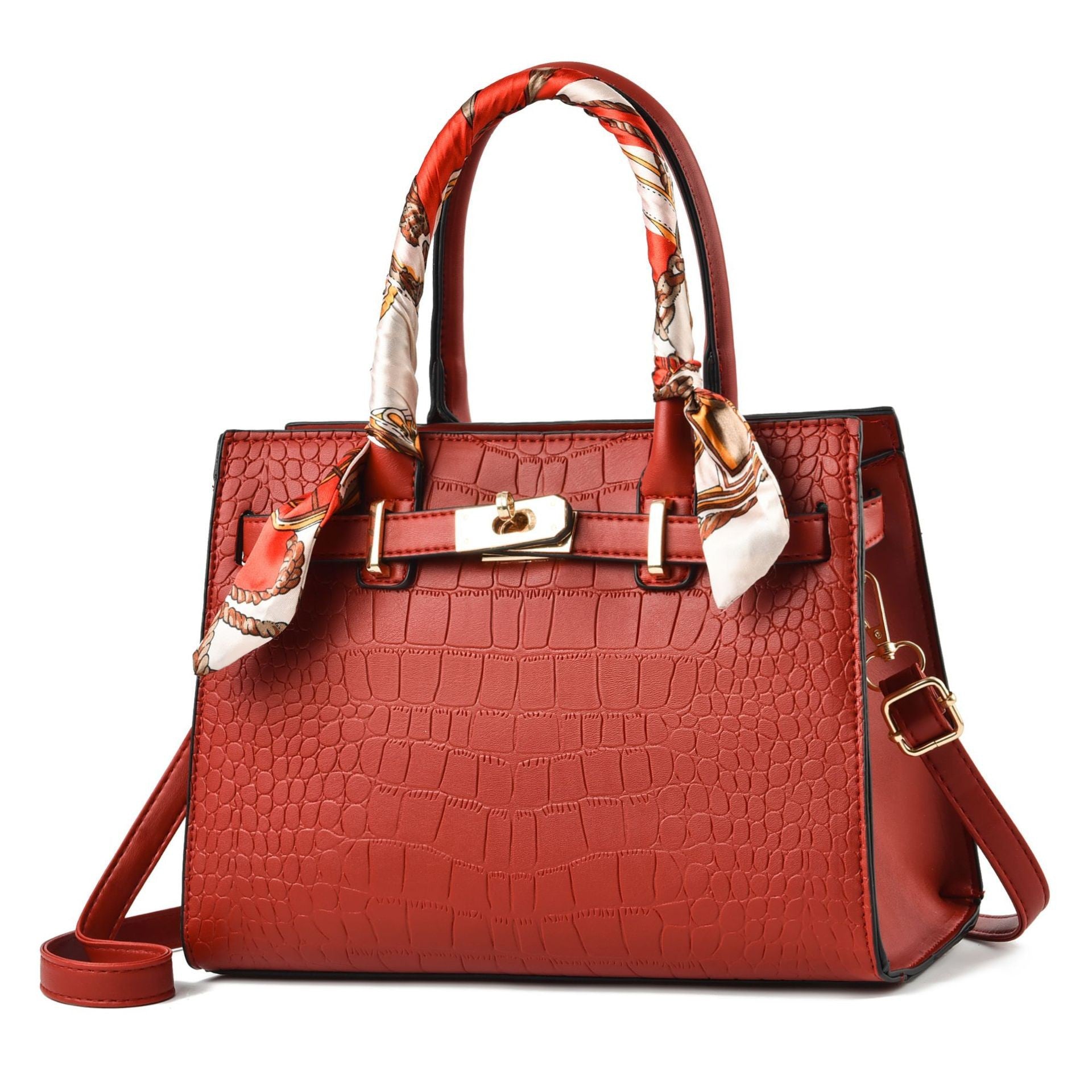 [Shichen Women&#039;s Bag] 2023 New Fashion Light Luxury Middle-aged Mother Bag Women&#039;s Handbag Large Capacity Shoulder Bag