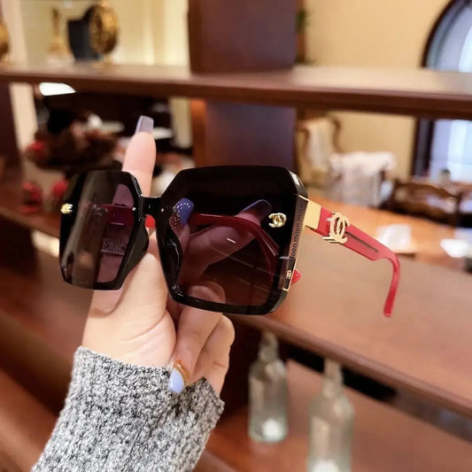 TikTok Live Broadcast Classic Fashion Sunglasses Fashion Personalized Anti-UV Sunglasses Women&#039;s Polarized Sunglasses 7731